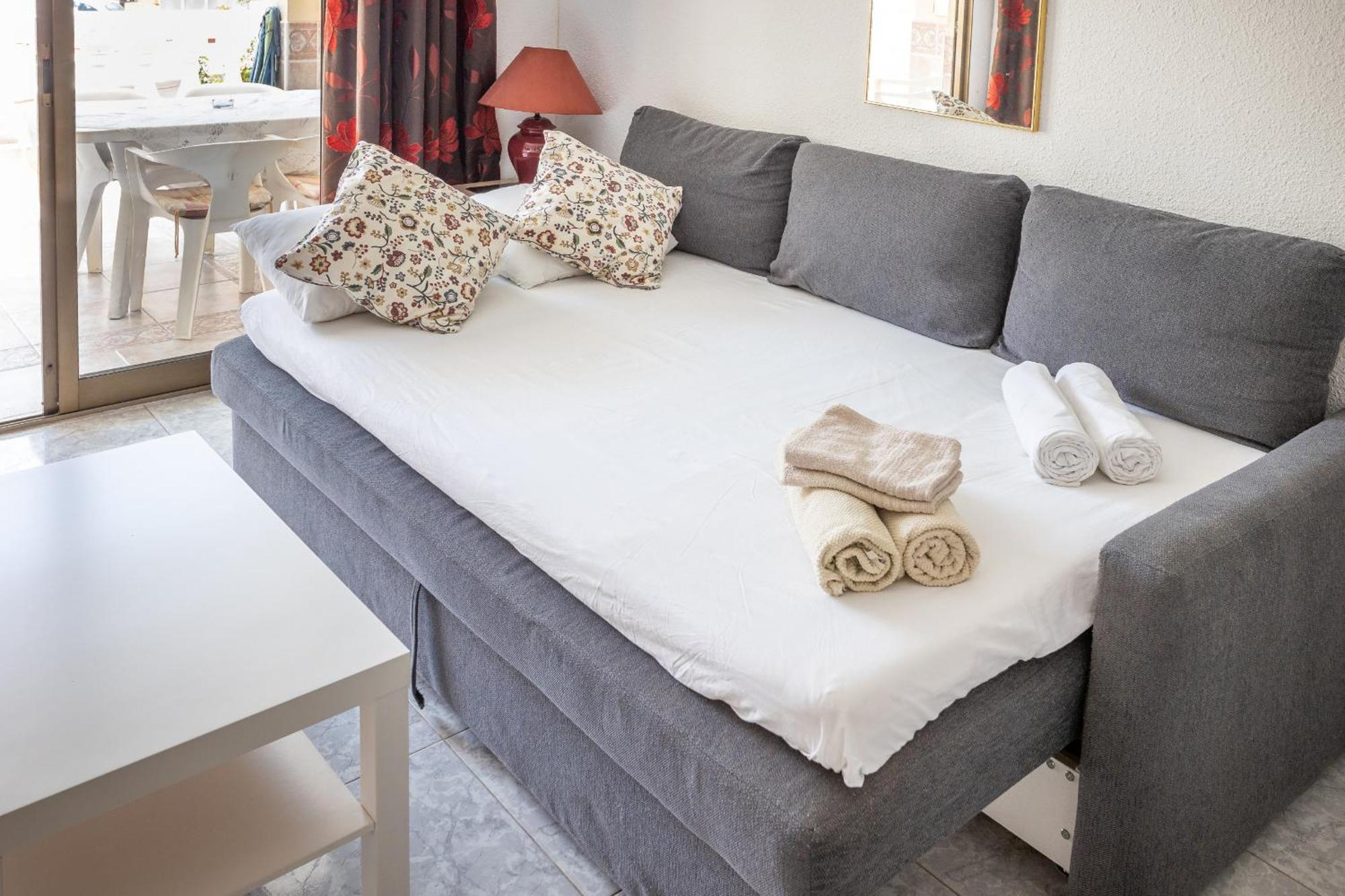 Castle Harbour Melanie'S Apartment By Lovetenerife 洛斯克里斯蒂亚诺斯 外观 照片